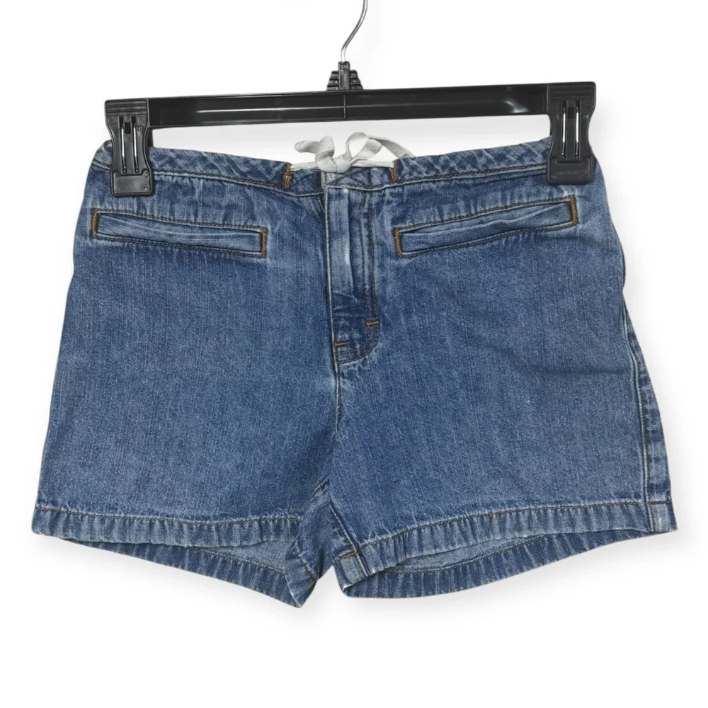 GAP Blue Jean Shorts with Distressed Details‎